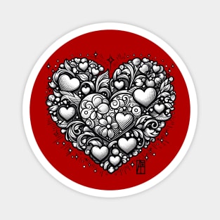 Heart for you - Valentine's Day - Heart shape - Cute Magnet